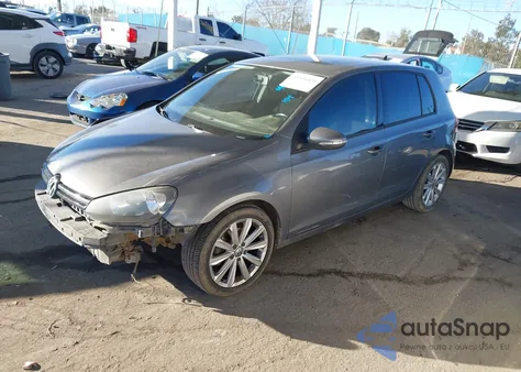 2014 Volkswagen Golf 2.0L Tdi z USA, uszkodzony, nr VIN WVWNM7AJ6EW006349